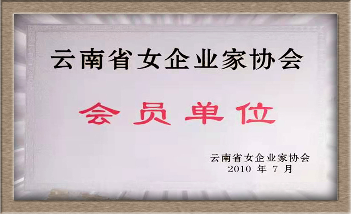 云南省女企业家协会会员单位
